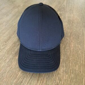 Melin A-Game Hydro Hat-Black Snapback-Hidden Pocket-Camo Interior-Mesh Back Cap